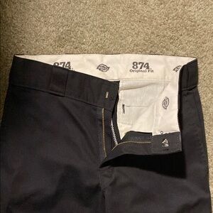Dickies Men's 874 Original Fit Black Pants